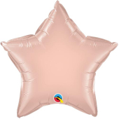 ROSE GOLD STAR gaisa balons 50 СМ