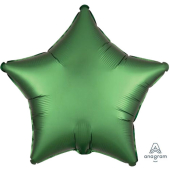 EMERALD SATIN STAR gaisa balons 45 СM
