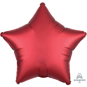 SANGRIA SATIN STAR gaisa balons 45 СM