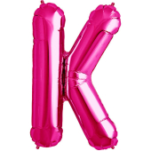 Rozā folija balons K 86  cm