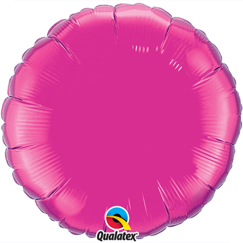 MAGENTA ROUND  gaisa balons 45 СM