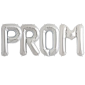Sudraba folija balons PROM 86  cm