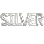 Sudraba folija balons SILVER 86  cm