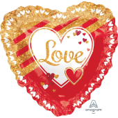 LOVE фольгированный шар 71 cm