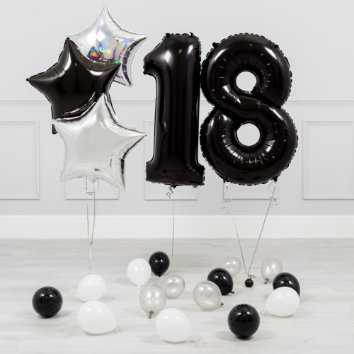 18 gadu jubilejas Melnā sudraba mini paka