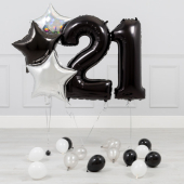 21 gadu jubilejas Melnā sudraba mini paka