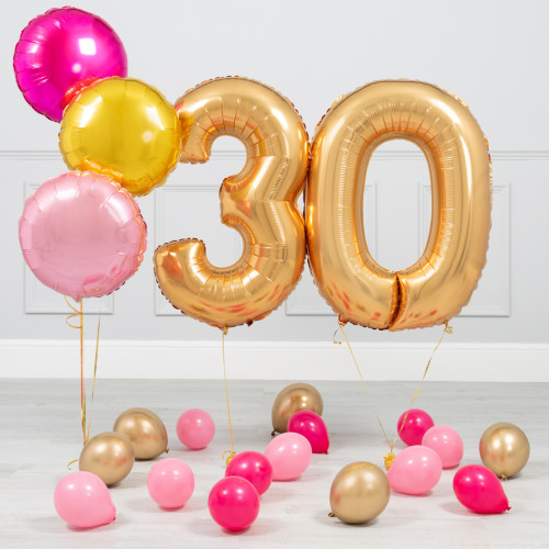 30 gadu jubilejas Rozā un zelts mini paka