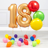 18 gadu jubilejas Zelta un varavīksnes mini paka