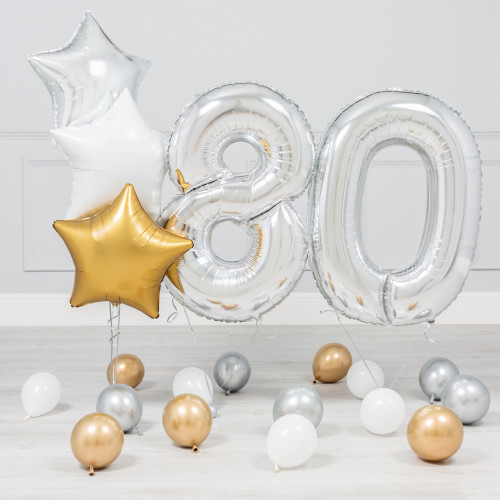80 gadu jubilejas Zelta sudraba mini paka
