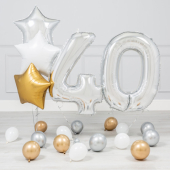 40 gadu jubilejas Zelta sudraba mini paka