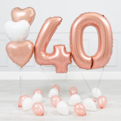 40-летний юбилей розового золота мини-пакет