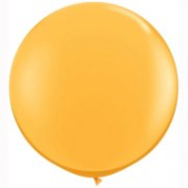 LATEKSA BALONS BEZ APDRUKAS Ø 90 cm FASHION GOLDENROD