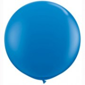 LATEKSA BALONS BEZ APDRUKAS Ø 90 cm STANDARD DARK BLUE