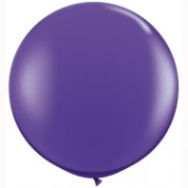 LATEKSA BALONS BEZ APDRUKAS Ø 90 cm FASHION PURPLE VIOLET