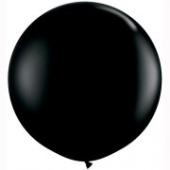 LATEKSA BALONS BEZ APDRUKAS Ø 90 cm FASHION ONYX BLACK