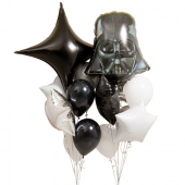 "Darth Vader Crazy" КОМПОЗИЦИЯ ИЗ ВОЗДУШНЫХ ШАРОВ