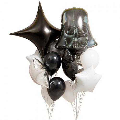 "Darth Vader Crazy" КОМПОЗИЦИЯ ИЗ ВОЗДУШНЫХ ШАРОВ