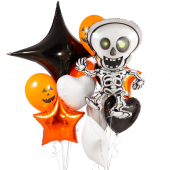 "Halloween Crazy" КОМПОЗИЦИЯ ИЗ ВОЗДУШНЫХ ШАРОВ