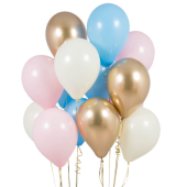 ПАКЕТ ИЗ 14 ПАРТИЙНЫХ ШАРОВ Gender Reveal Party