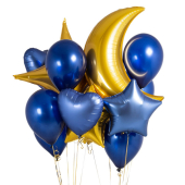"Midnight Blue Crazy" BALONU KOMPOZĪCIJA