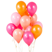 ПАКЕТ ИЗ 14 ПАРТИЙНЫХ ШАРОВ Flamingo Pink Party