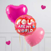 Mazs komplekts "You are my world"