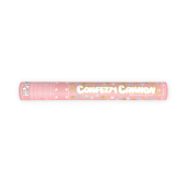 Confetti cannon with circles, 40cm