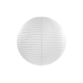 Papīra laterna, balta, 35cm