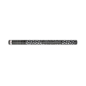 Confetti cannon with stars, silver, 80cm