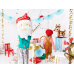 Folijas balons Santa, 37x60cm, sajauc