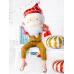 Folijas balons Santa, 37x60cm, sajauc