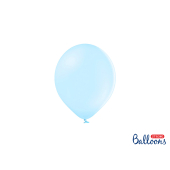 Spēcīgi baloni 12 cm, pastelis gaiši zils (1 gab. / 100 gab.)