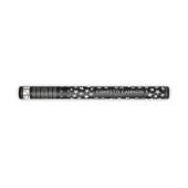 Confetti cannon with stars, silver, 60cm
