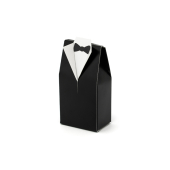 Boxes Groom, black, without text (1 pkt / 10 pc.)