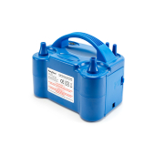 Electric pump with two nozzles, doesn't contain UK plug