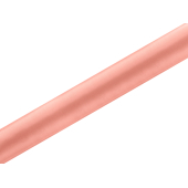 Satin Plain, coral, 0.36 x 9m, x 9m (1 pc. / 9 lm)