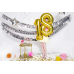 Folijas balonu numurs '' 1 '', 86cm, zelts