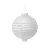 Papīra laterna, balta, 30cm