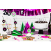 Birthday candles Dots and stripes, mix, 6.5cm (1 pkt / 6 pc.)