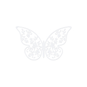 Paper Decorations Butterfly, 8 x 5cm (1 pkt / 10 pc.)
