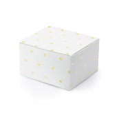 Sirds kastes, baltas, 6x3,5x5,5 cm (1 gab. / 10 gab.)
