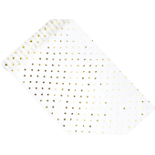 Apdrukāta organza, balta, 0,36 x 9m