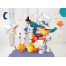 Folija balons Star, 70cm, sudrabs