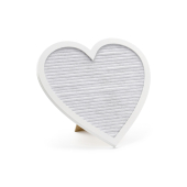 Vēstuļu dēlis Heart, mix, 31x29cm