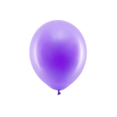 Varavīksnes baloni 30 cm pasteļtoņi, violeti (1 gab. / 100 gab.)