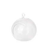 Glass balls - candleholder, 10cm (1 pkt / 4 pc.)