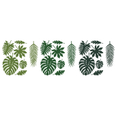 Rotājumi Aloha - Tropu lapas, sajauc (1 gab. / 21 gab.)