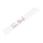 Sash Team līgava, balta, 75cm