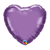 45 cm Folija balons HRT Chrome purple Plain foil