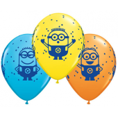 Apdrukāts lateksa balons MINIONS (30 cm)